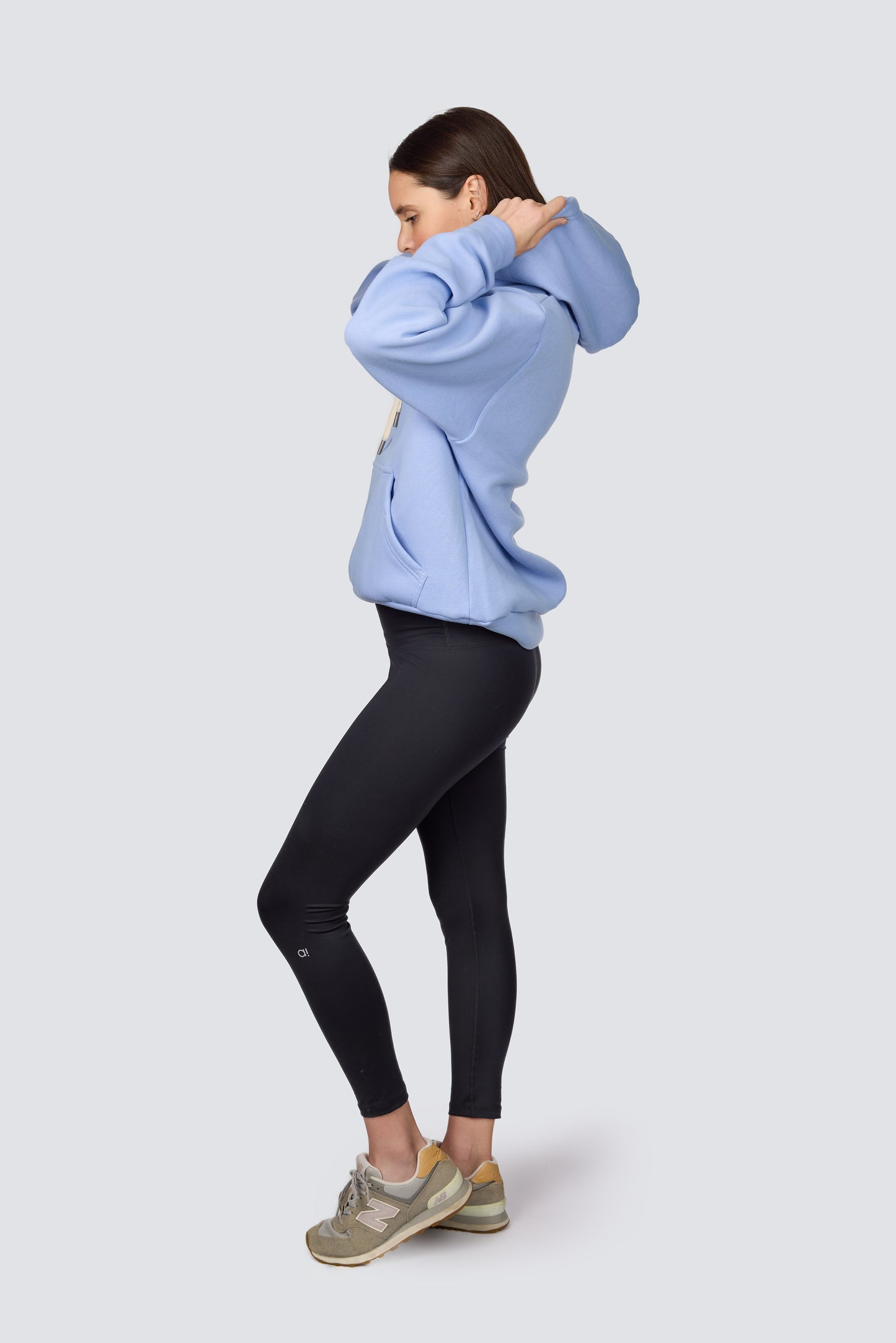 The "you decide hoodie :):" Sky Blue - Ainele Activewear
