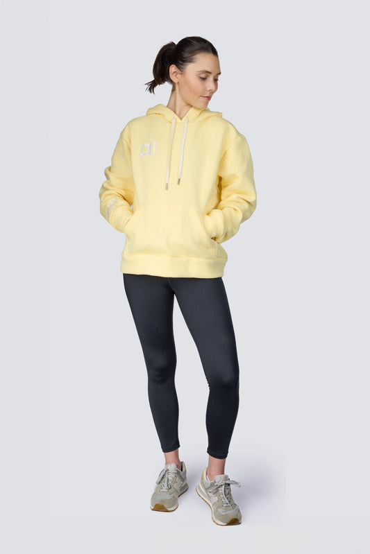 The "You Decide Hoodie :):" Butter Yellow - Ainele Activewear