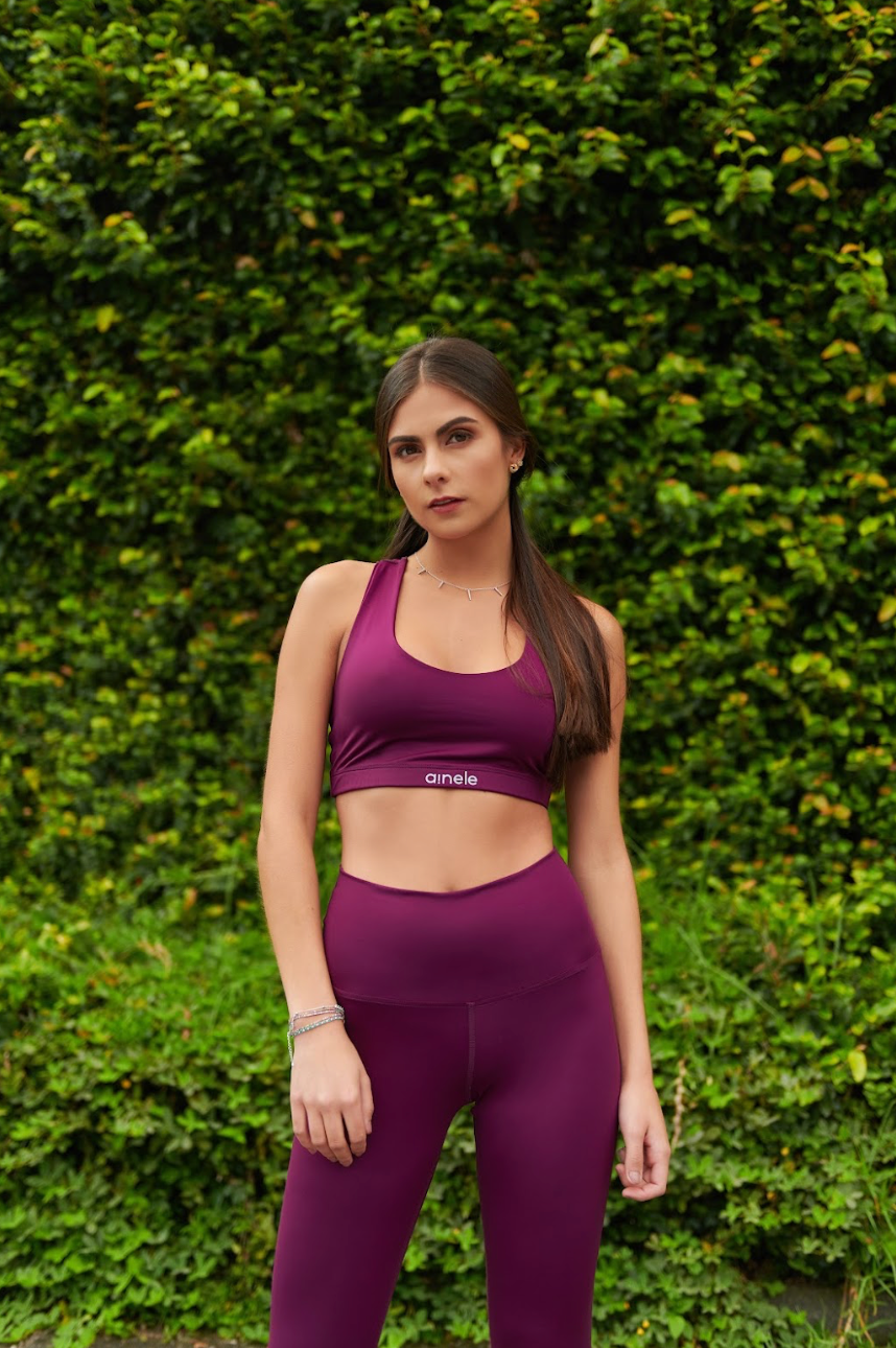Top Deportivo Clásico – Magenta - Ainele Activewear