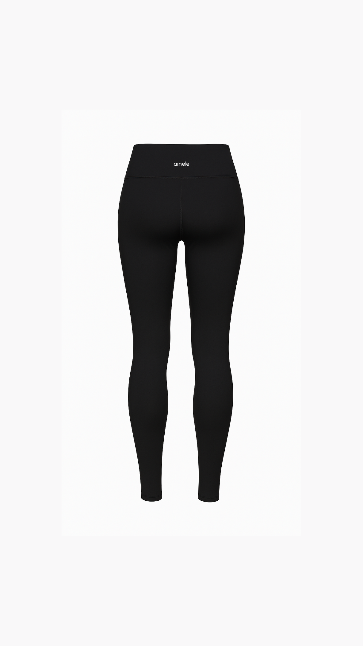 Legging Alto - Soporte Medio/Alto - Negro - Ainele Activewear