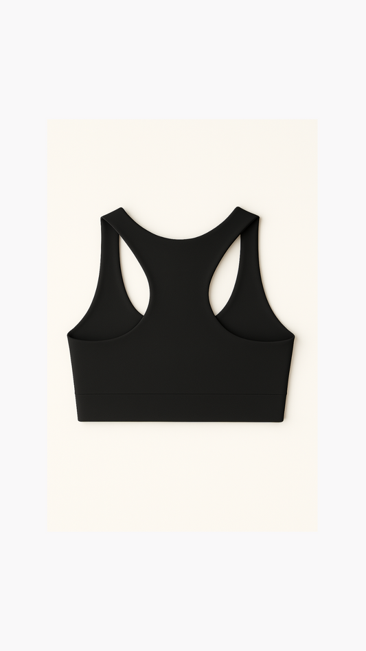 Top Deportivo Clásico – Negro - Ainele Activewear