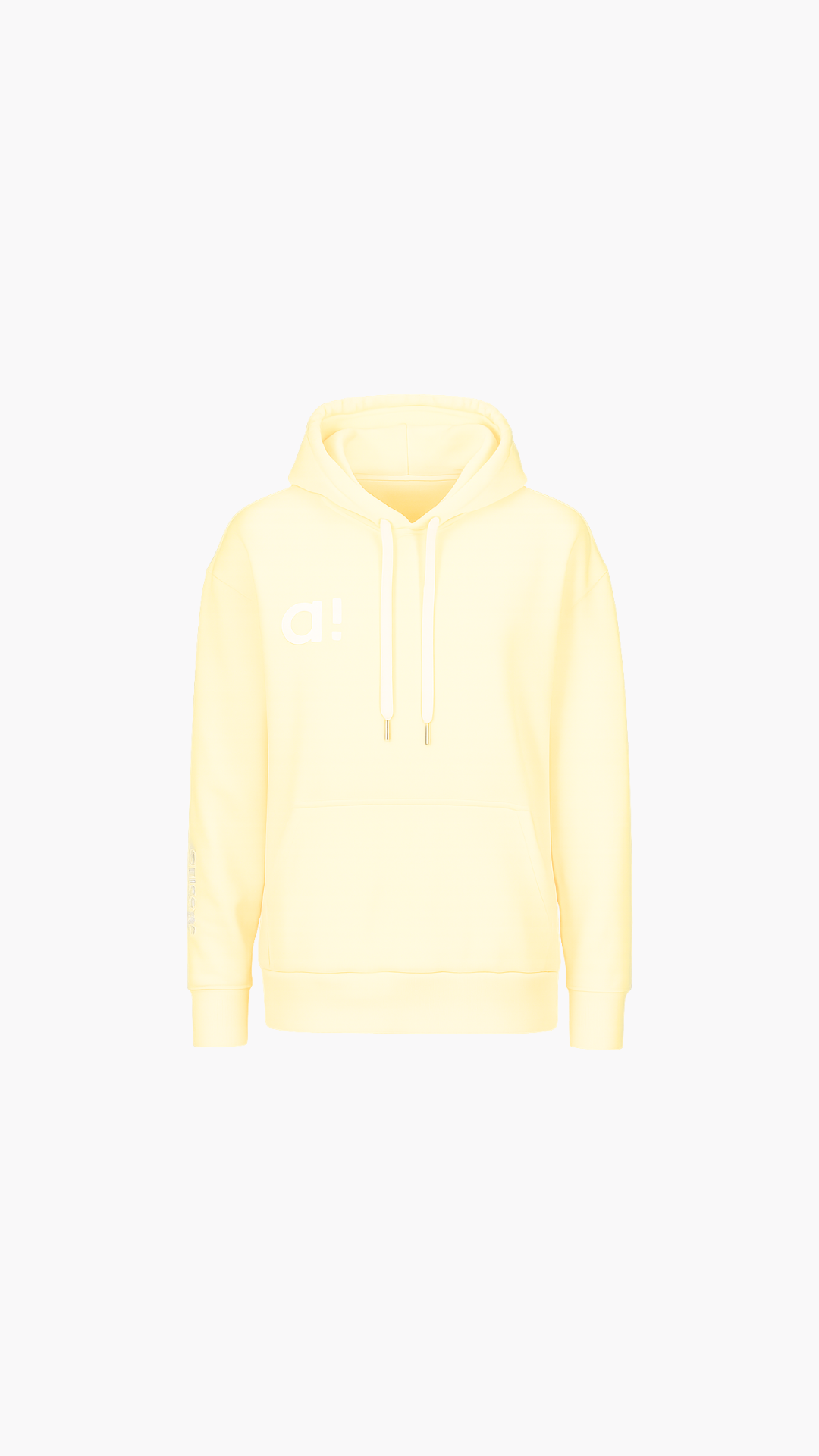 The "You Decide Hoodie :):" Butter Yellow - Ainele Activewear