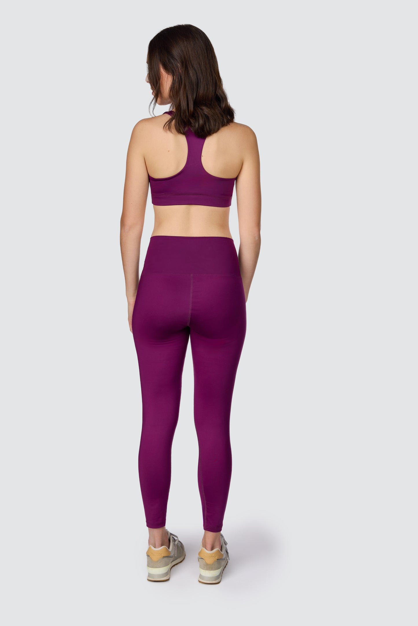 High Waist Leggings - Magenta