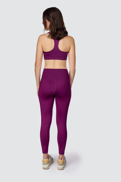 High Waist Legging - Magenta