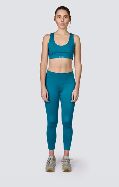 High Waist Legging - Turquesa