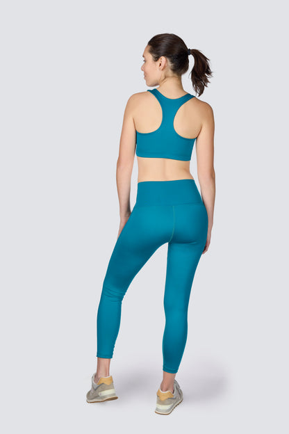 High Waist Legging - Turquesa