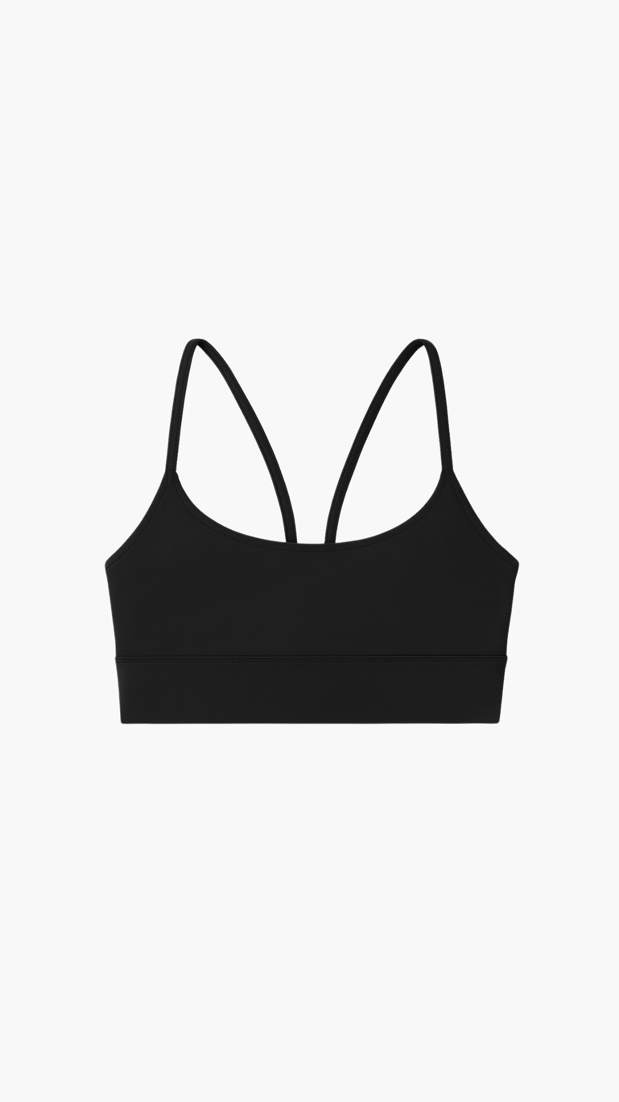 Top Deportivo - Bajo Impacto - Negro - Ainele Activewear