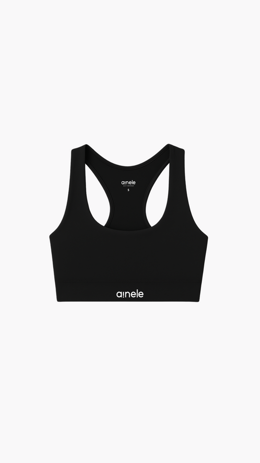 Top Deportivo Clásico – Negro - Ainele Activewear