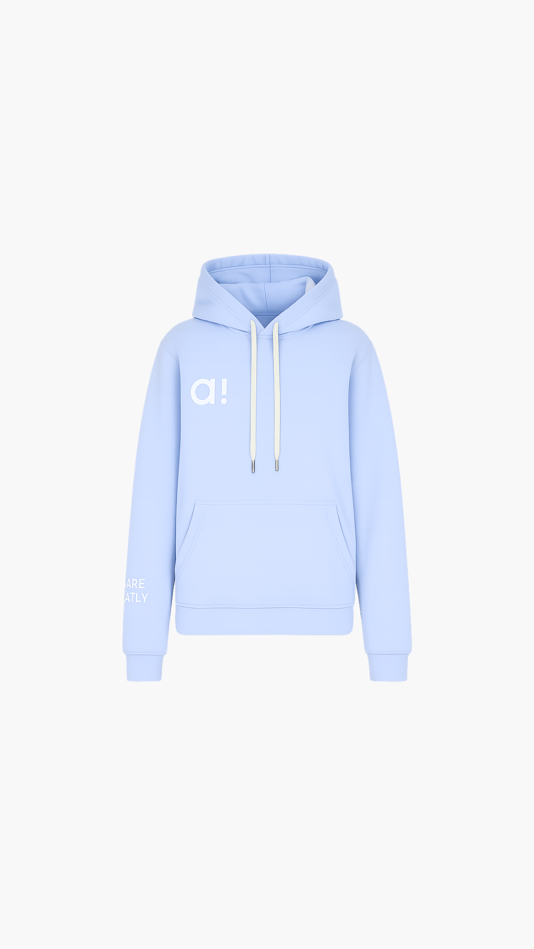 The "you decide hoodie :):" Sky Blue - Ainele Activewear