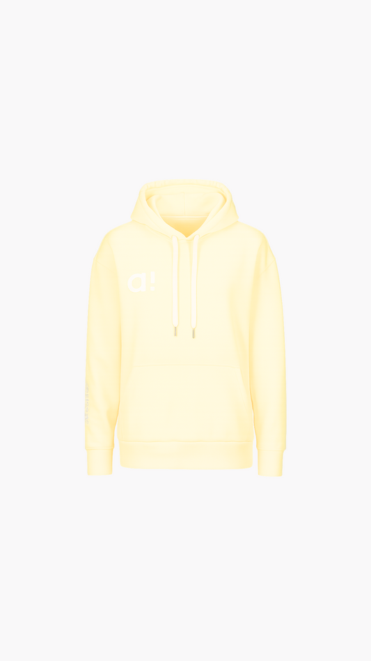 The "You Decide Hoodie :):" Butter Yellow - Ainele Activewear